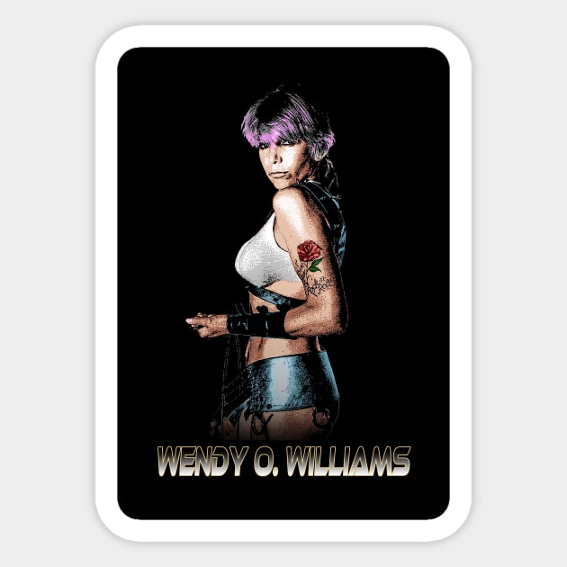 Wendy O. Williams Sticker by Designs That Rock